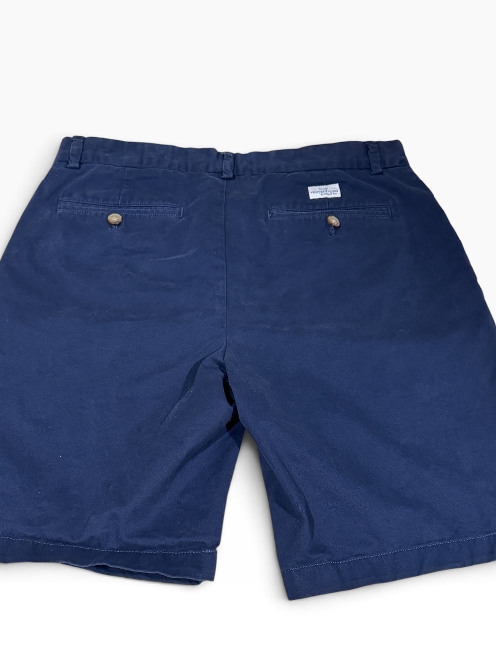 Vineyard Vines Classic Men's Navy Cotton Shorts - Picture 2 of 5